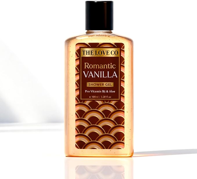 ذا لوف كو. غسول الجسم الرومانسي الفانيليا من THE LOVE CO - 100 مل | غسول جسم مناسب للسفر | تركيبة خالية من بارابين، شديدة الرغوة مع عطر الفانيليا‬‹ - Image 2